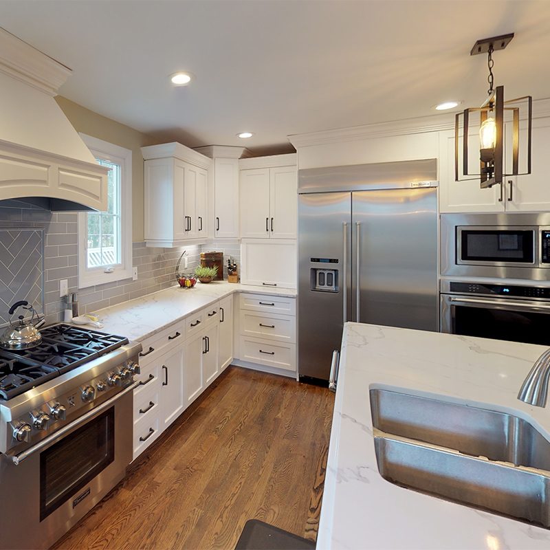 Kitchen remodel by Lutton Construction